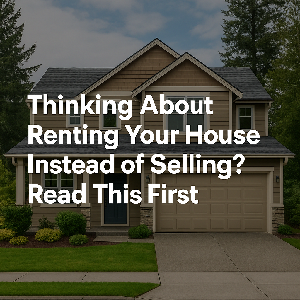 Renting Instead of Selling
